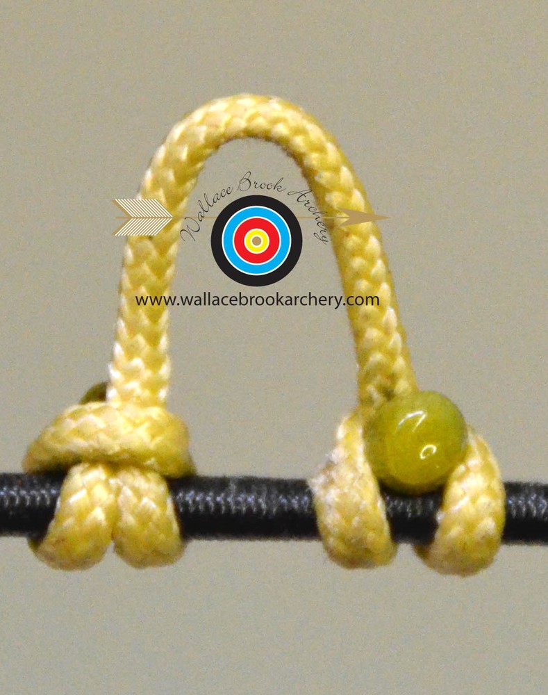 2 Pack Cedar Archery Release Bow String Nock D Loop Bowstring BCY #24