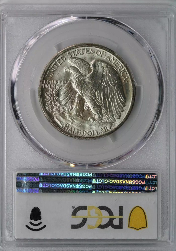 1943-D Walking Liberty Half Dollar PCGS MS67
