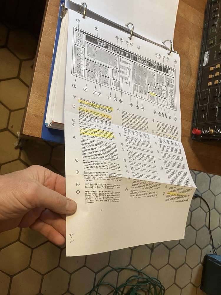 Amber Electro 5500 Audio Programmable Distortion & Noise THD Measurement System