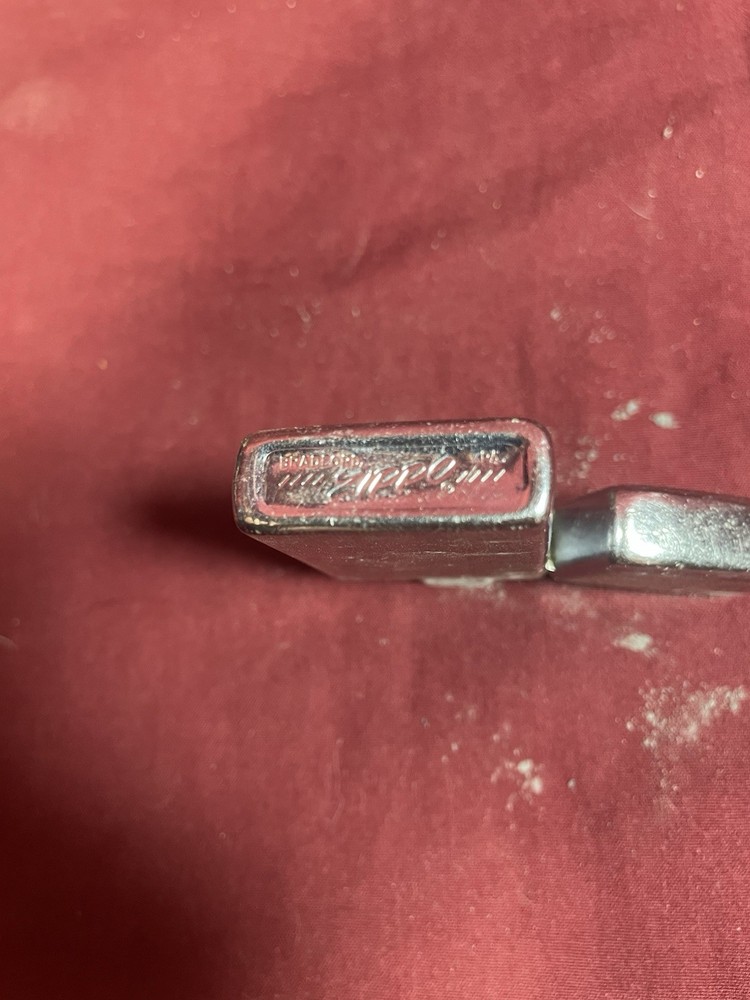 1974 Slim Zippo Striped Lighter