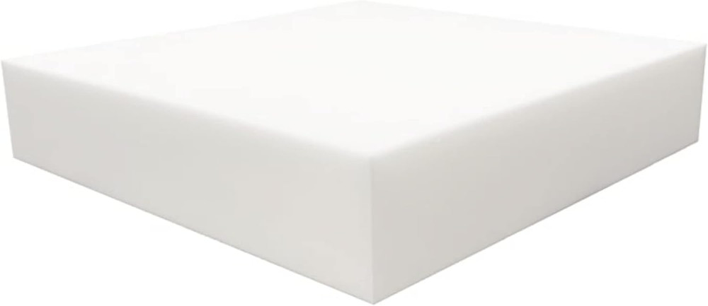 High Density 5" Thick Upholstery Foam Cushion Replacement, 24" x 24