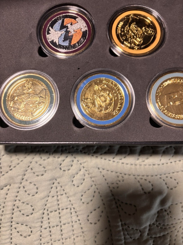 Cloud Imperium Star Citizen Ship Showdown Gold Coin Set