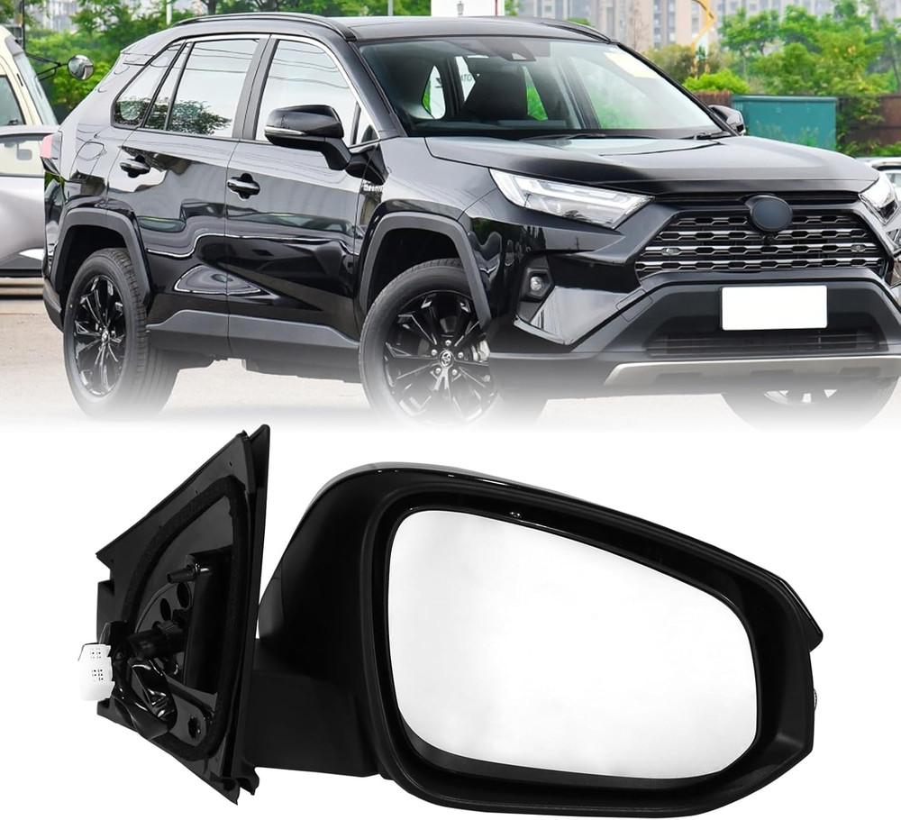 Side Mirror Replacement Fits for Toyota RAV4 2013 2014 2015, Right Passenger Sid