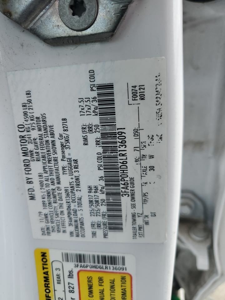 Fuse Box Engine Without Rain Sensor Fits 17-20 FUSION 4963100
