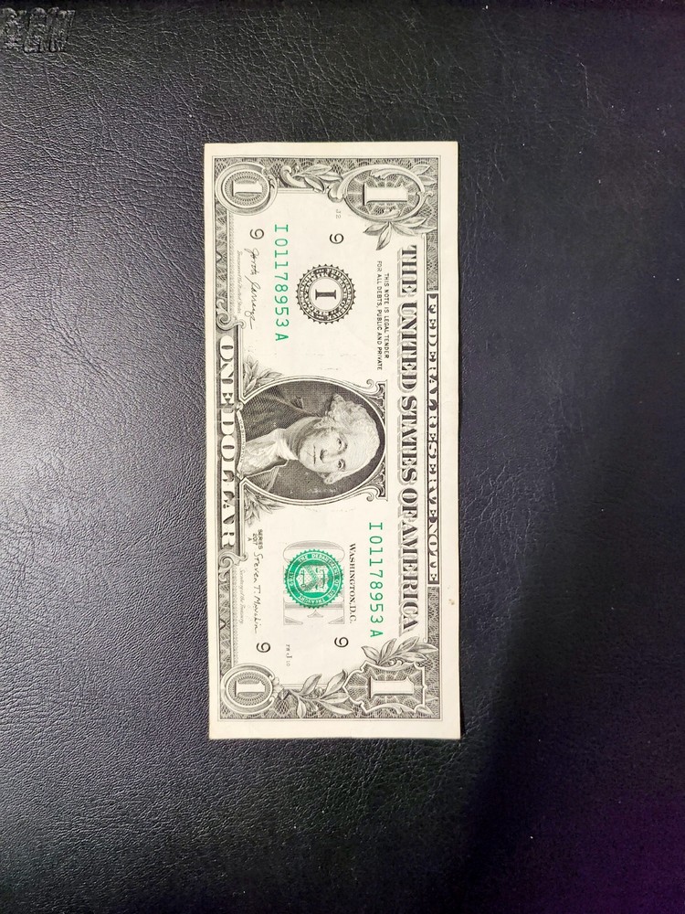 ERROR OFF CENTER / MISS PRINT $1 NOTE