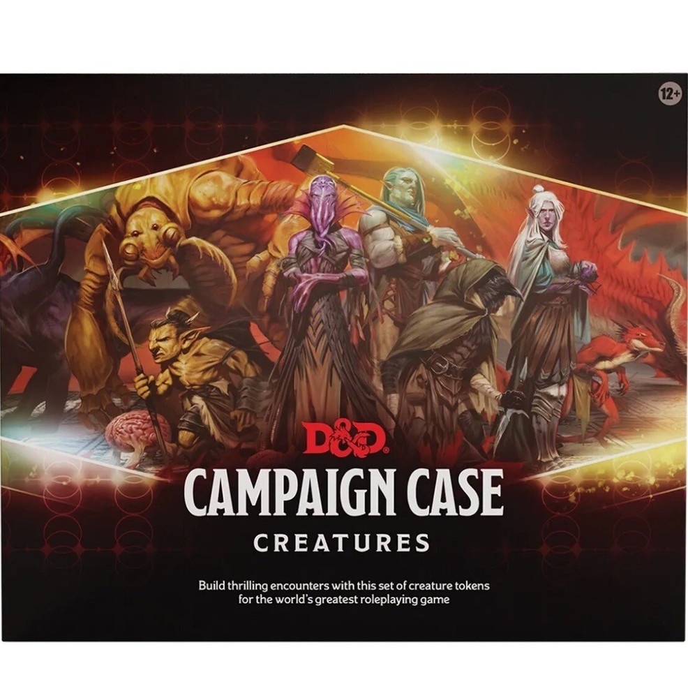 Dungeons & Dragons Campaign Case Creatures RPG Tokens Discs game