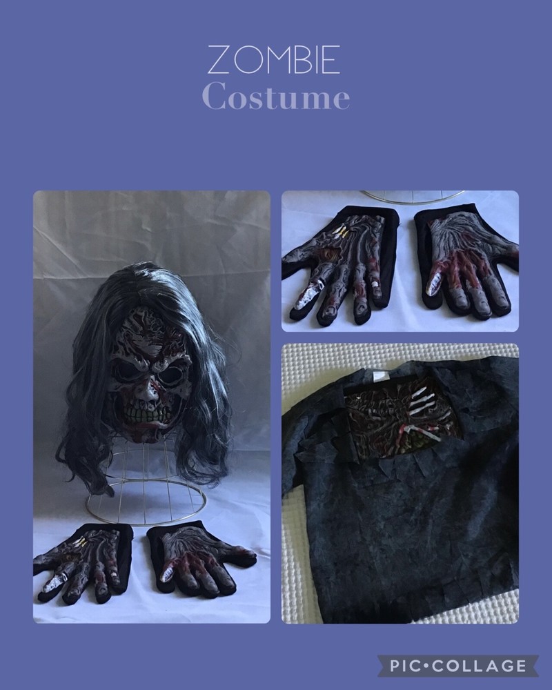 3pc youth/boys Zombie costume Large (10-12)
