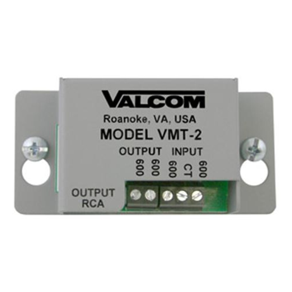 VALCOM VMT-2 600 OHM ISOLATION TRANSFORMER
