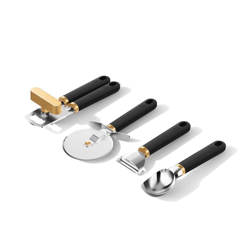4-Piece Essentials Gadget Set, Black Sesame
