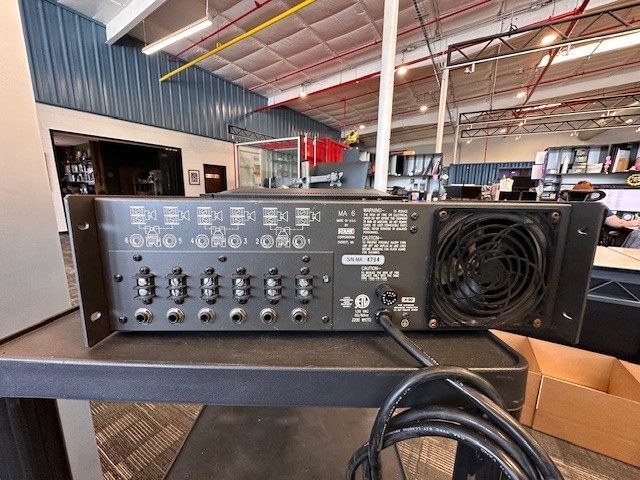 RANE MA 6S Bridgeable Pro Audiophile Multi-Channel Amplifier