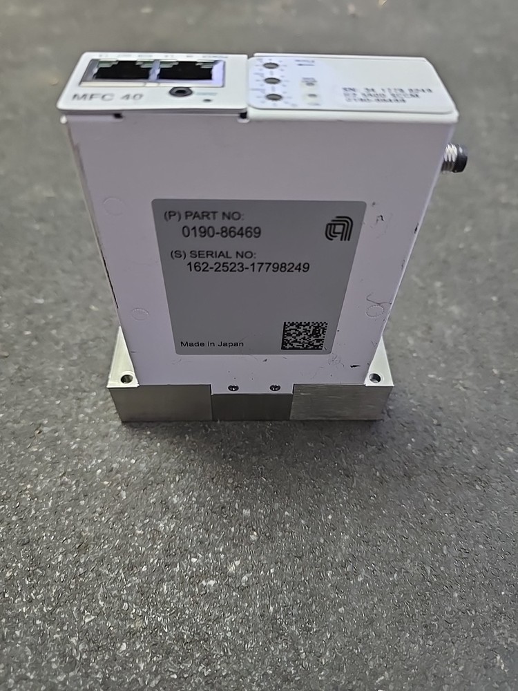 Applied Materials Ethercat 0190-86469 Mass Flow Controller Gas H2 5500 SCCM