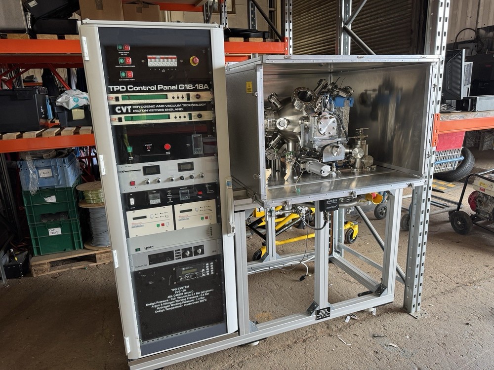 CVT UHV TPD System Temperature Programmed Desorption Vacuum Chamber