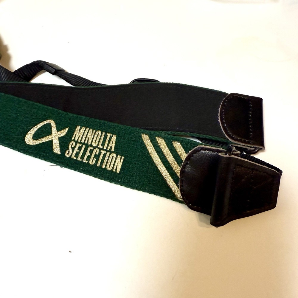 US DDP Minolta alpha selection green neck strap [MINT]