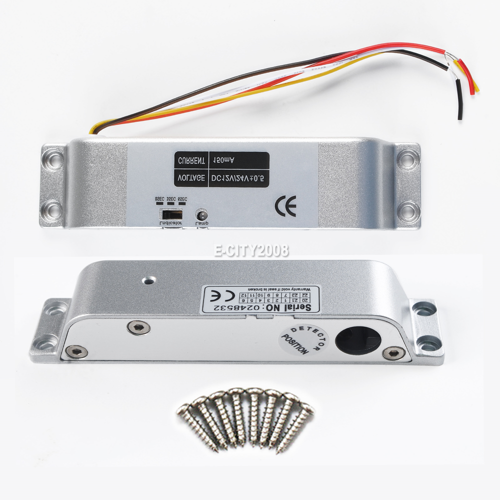 DC12V Electric Drop Bolt Lock NC Fail-Safe for Door Access Control System Good