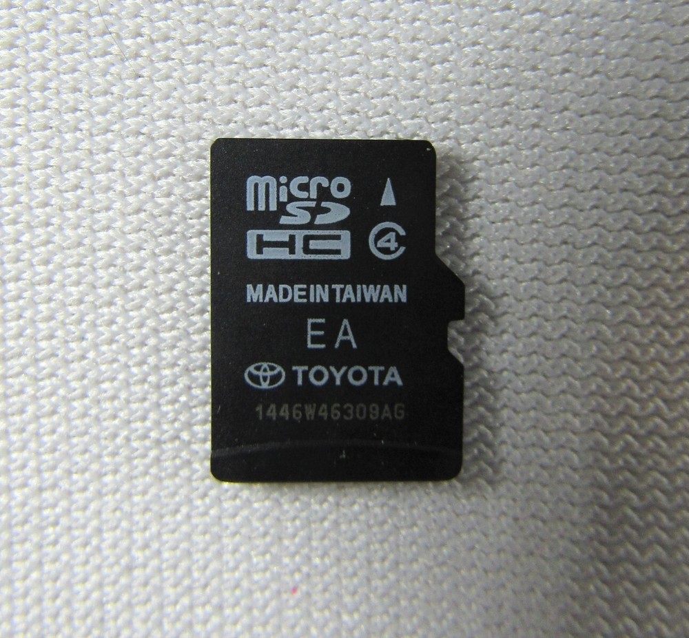 Toyota Micro SD Navigation Map 86271 - 35012