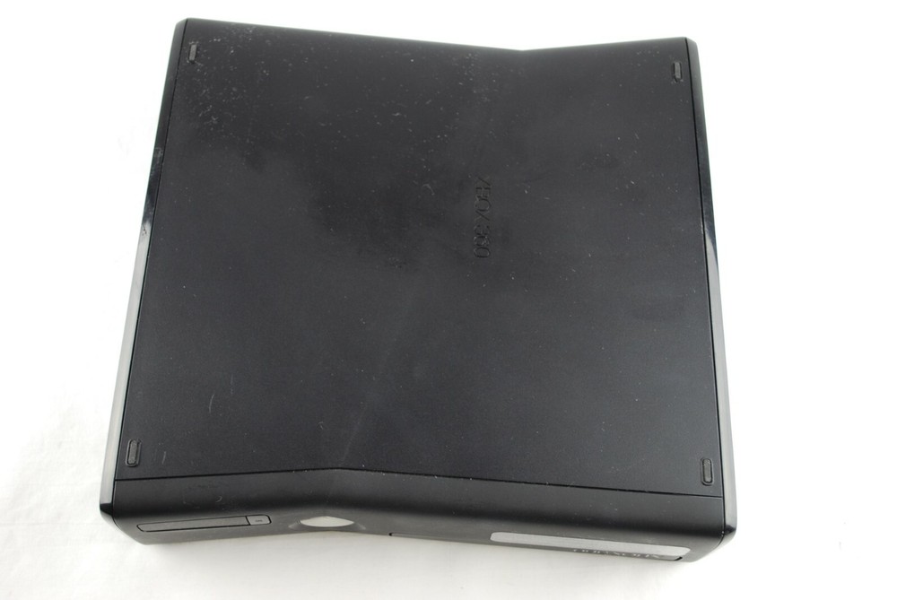 Microsoft Xbox 360 S Black Working Console System Cable Bundle