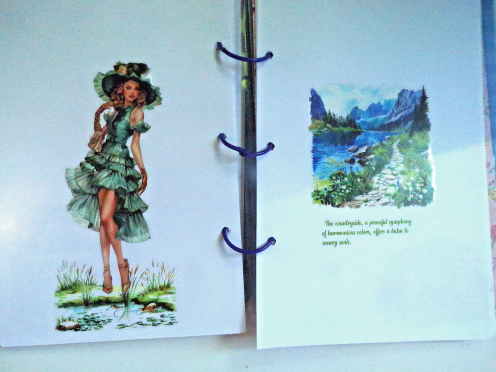 Handcrafted Junk Journal coffee and tea theme