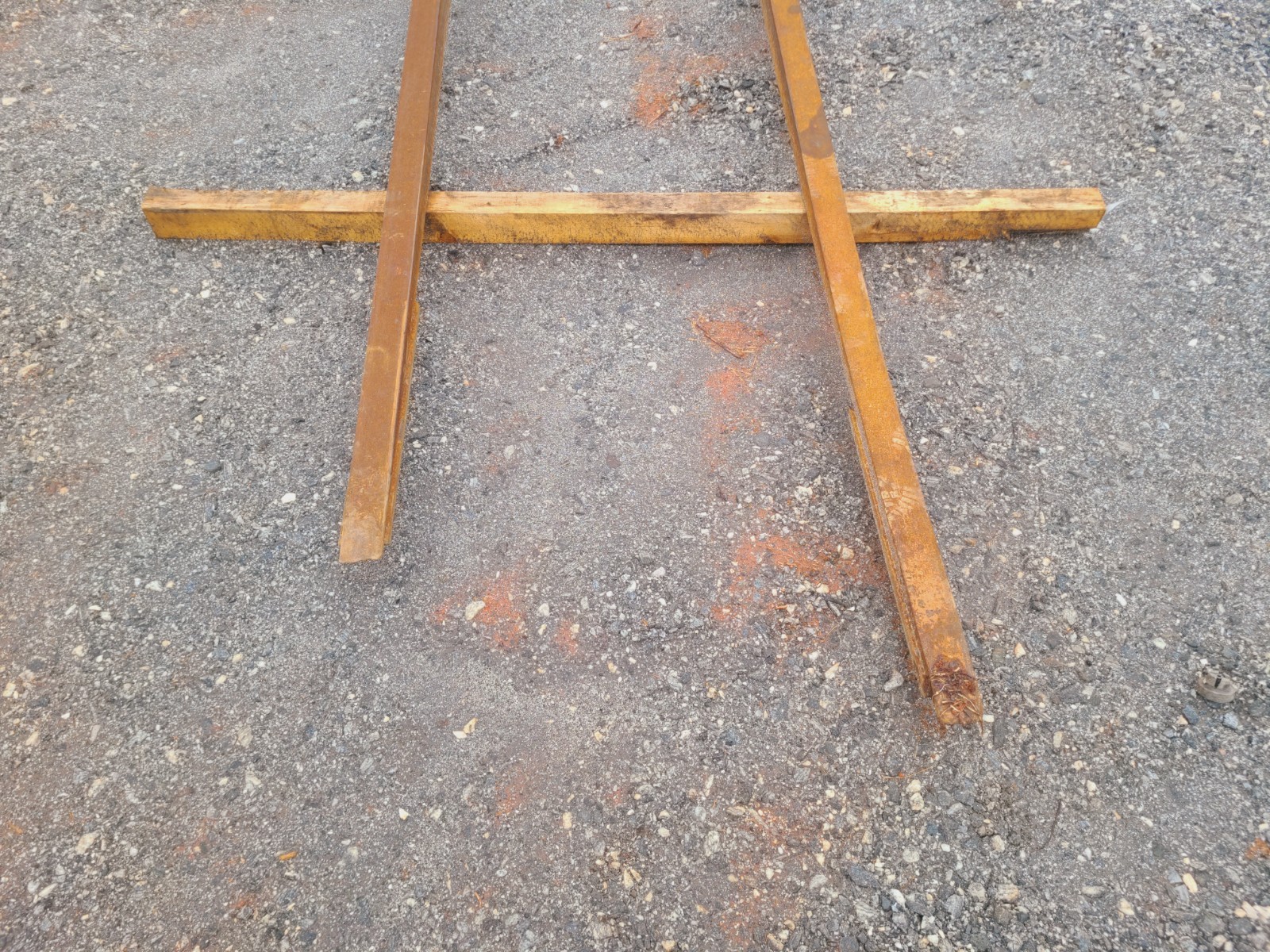 WHEEL LOADER SASFORKS SAS FORKS 4493-162 LONG FORKS 16 FOOT - READ NOTES!!!