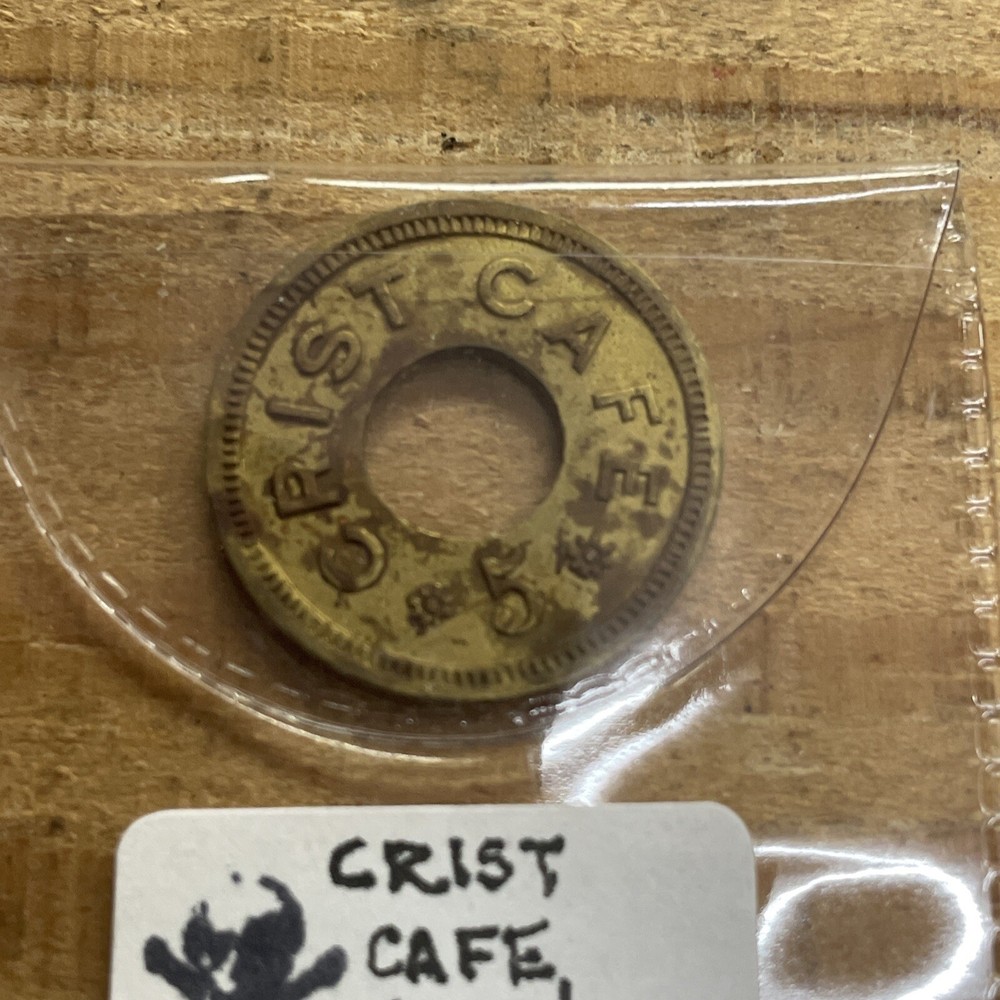 canada trade token Crist Cafe  Token 5 Cent More Token Available P2