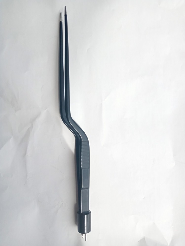 Ellman Bipolar Forceps 8" Non-Stick 1mm Tip + Reusable Cable