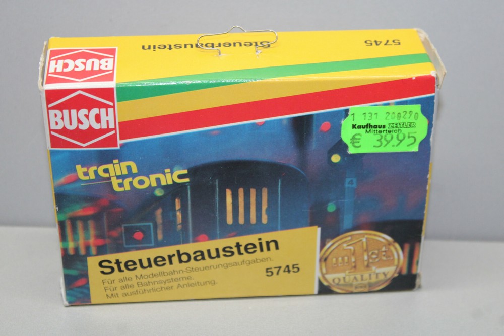 Busch 5745 Control Module Track H0 OVP