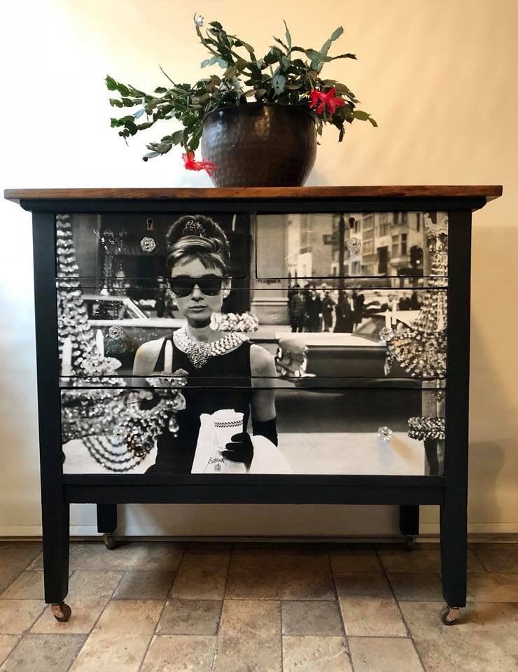 Solid Wood Caster 1 1/4" C10-B23