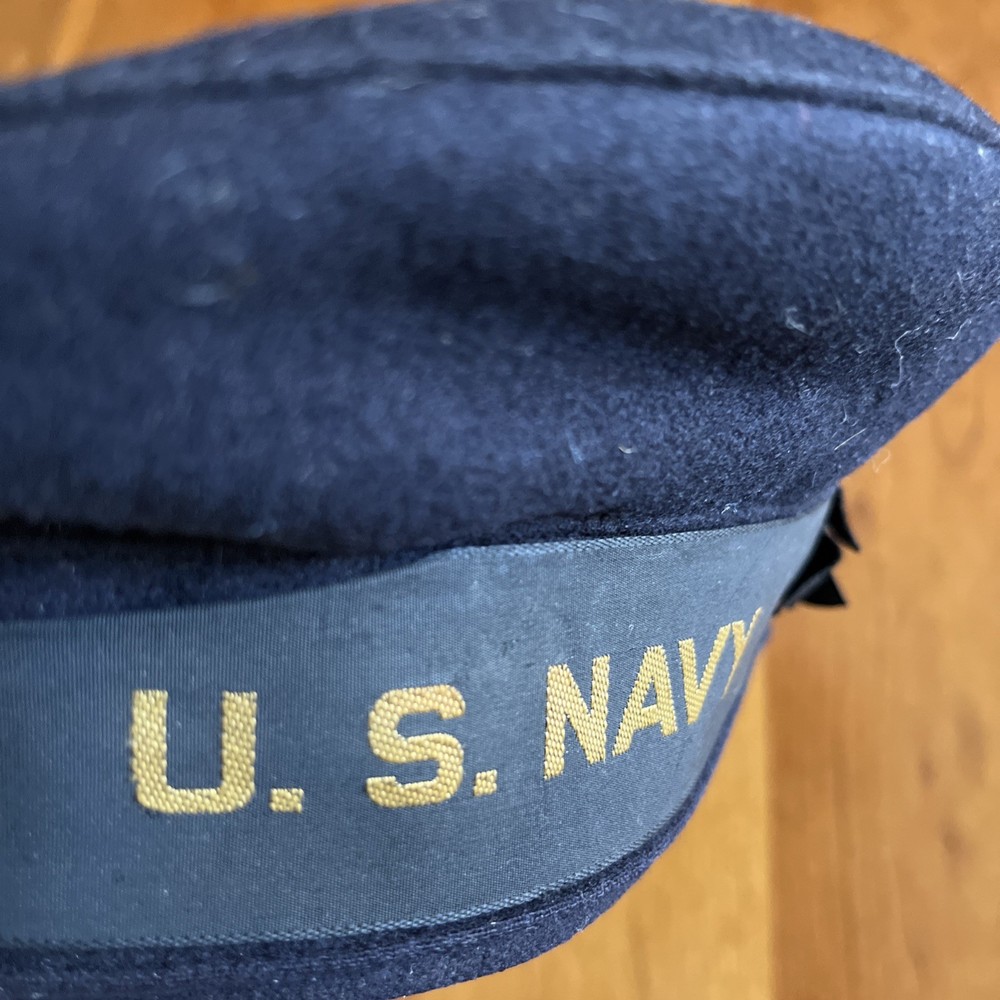 Named WWII US Navy Doland Duck Style Cap