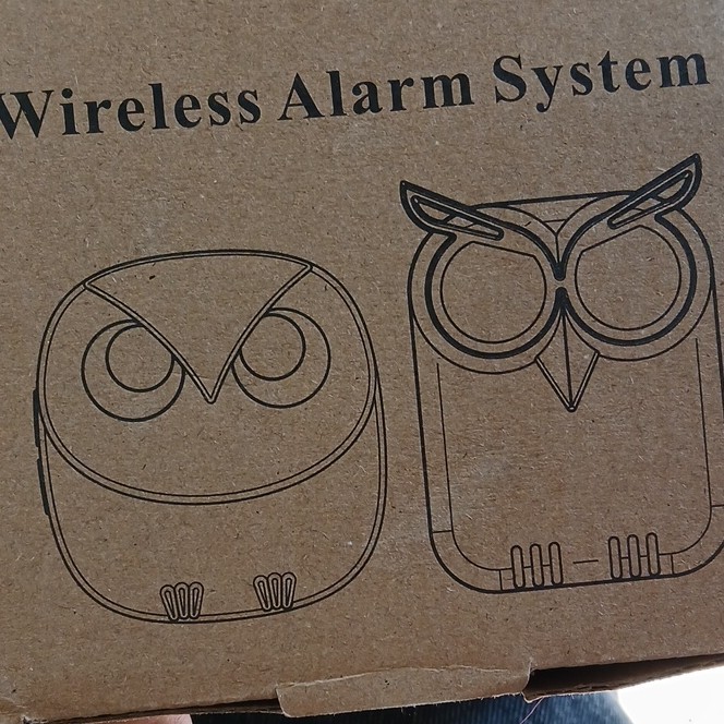 HB-808A+HB-T804 Wireless Long Range Alarm System Receiver & Sensor