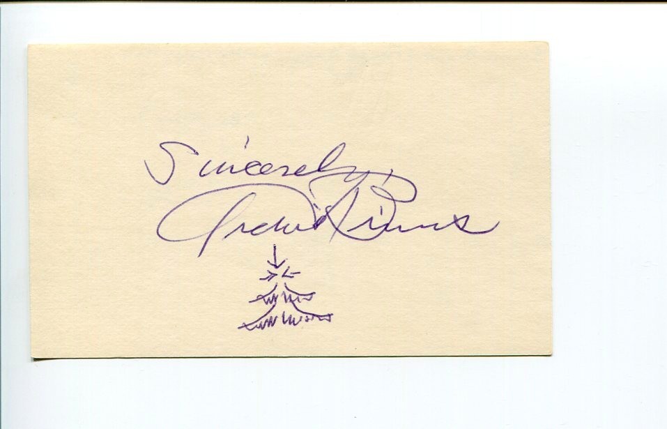 Archie Binns American Author Writer Signed Autograph Sketch