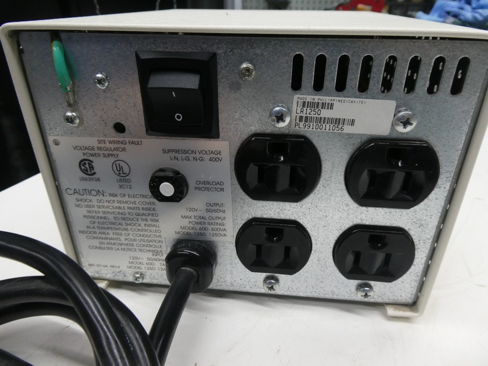 🍀 NICE! APC Line-R 1250 4 Outlet Power Conditioner Overload Voltage Protector
