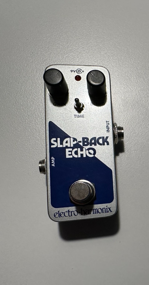 Used Electro Harmonix EHX Slap-Back Echo Analog Delay Guitar Effects Pedal