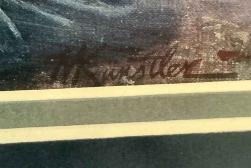 Mort Kunstler - Civil War - Chamberlain’s Charge 1863, Signed Art