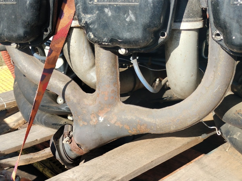 Continental 185 E185 E-185 Airplane Aircraft AirBoat Engine Core - Seized
