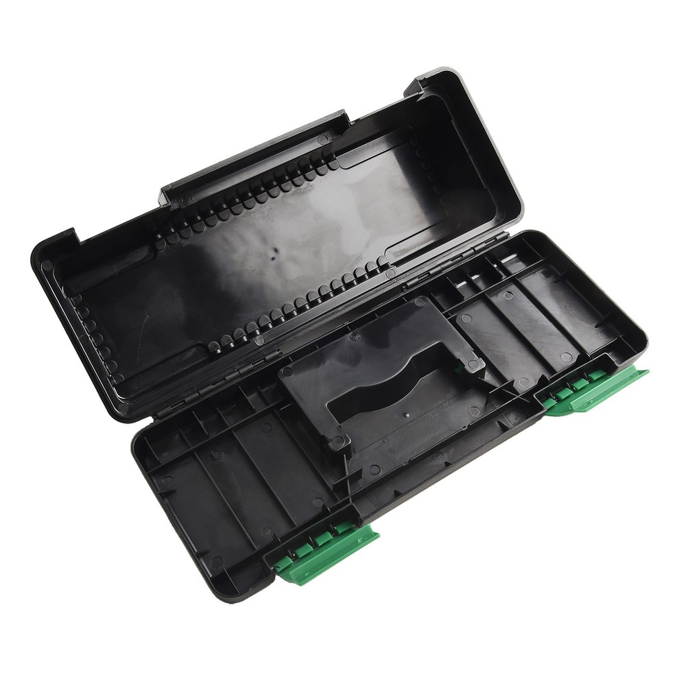 Sturdy Plastic Toolbox Perfect for Carpentry and Electrical Repairs 10 Inch