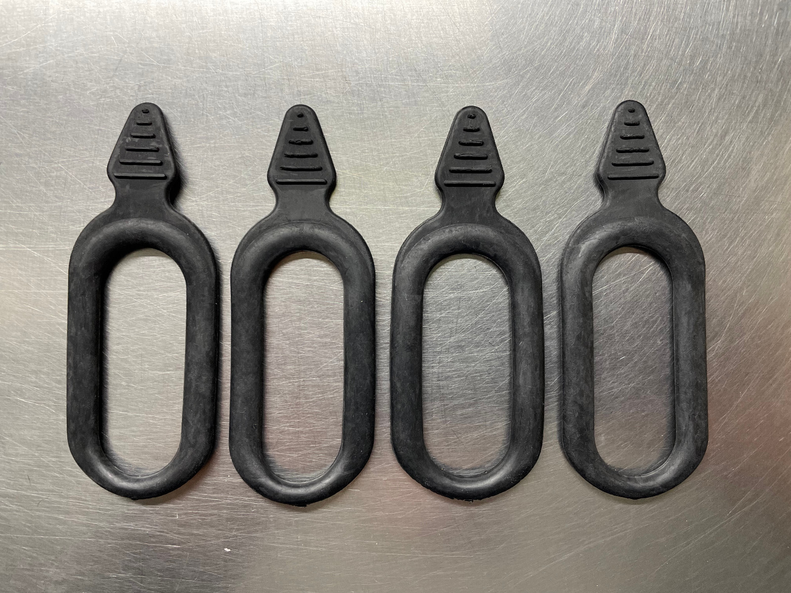 ATV - UTV - GUN RACK RUBBER SNUBBERS - HOLDS GUNS/BOWS/TOOLS IN PLACE- SET OF 4