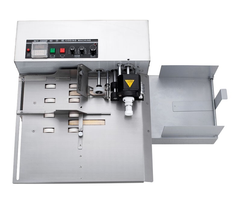 110V MY-380F Stainless Steel Continuous Coding Machine Solid-ink Coding Machine