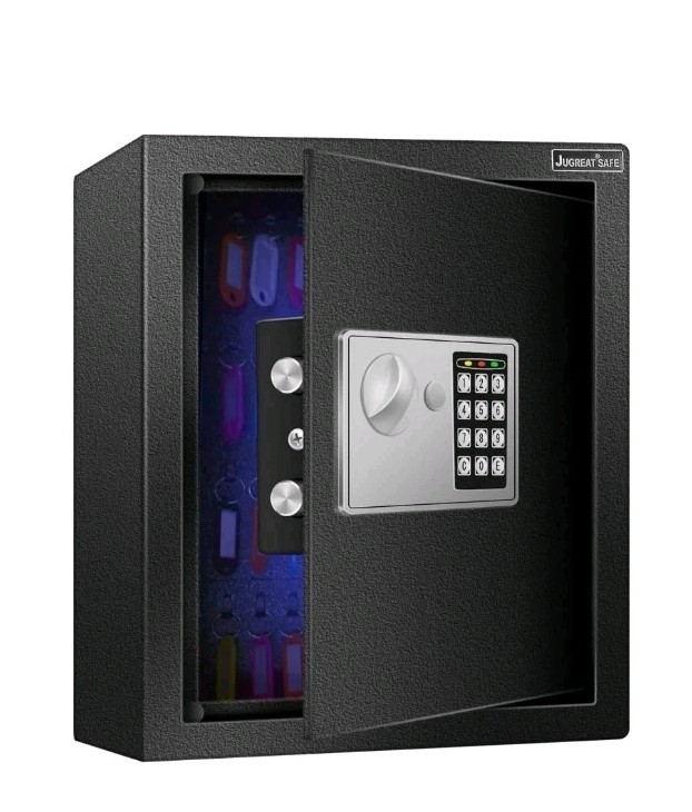 JUGREAT 80 Keys Cabinet with Sensor Light,Electronic Key Safe,Pin Code Keyles...