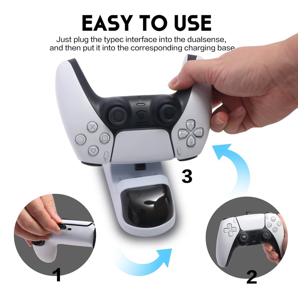 USB C Adapters, Small USB C Adapter Compatible with Dobe PS5 Charging Dock - ...