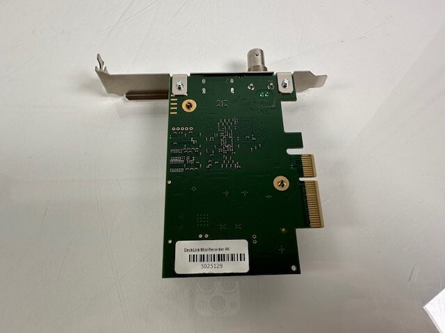 Blackmagic DeckLink Mini Recorder 4K PCIe Capture Card HDMI SDI