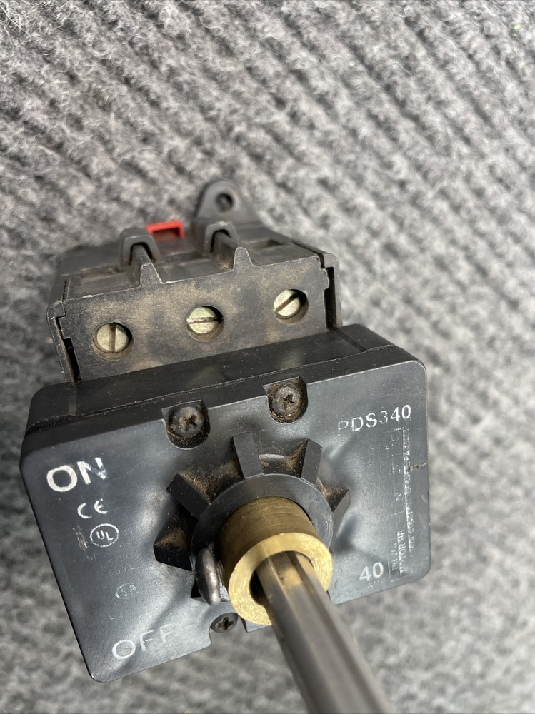 3 Phase Disconnect PDS340 600V 40a 20HP c3CONTROLS