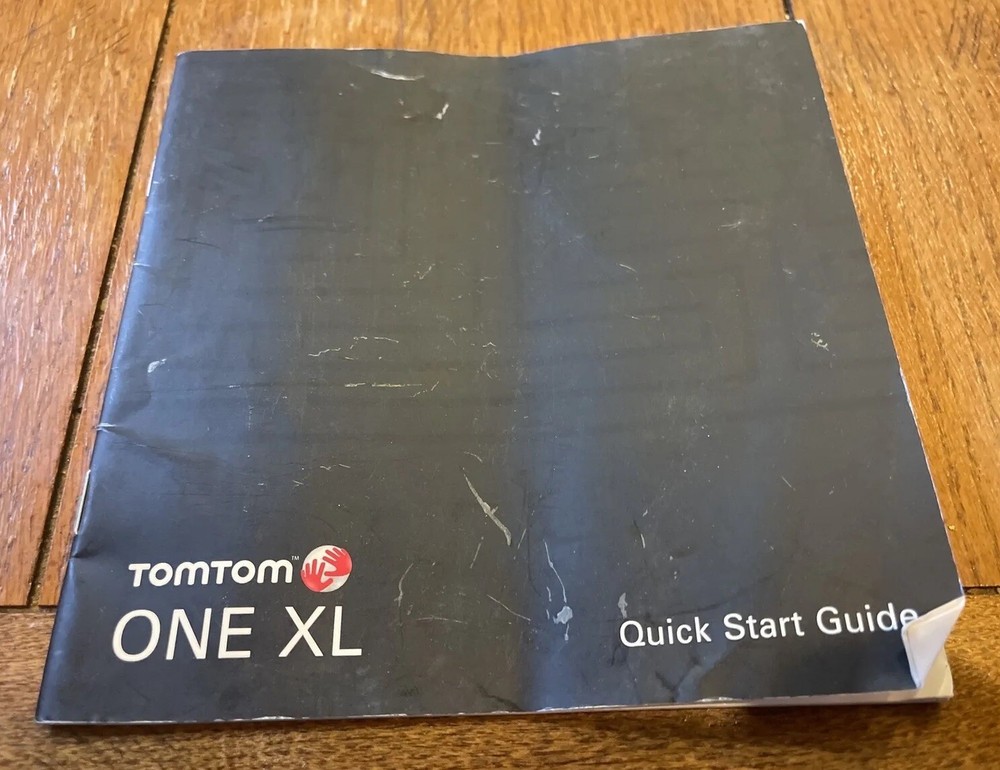 Owners Manuals Only TOM TOM ONE & TOMTOM ONE XL *read