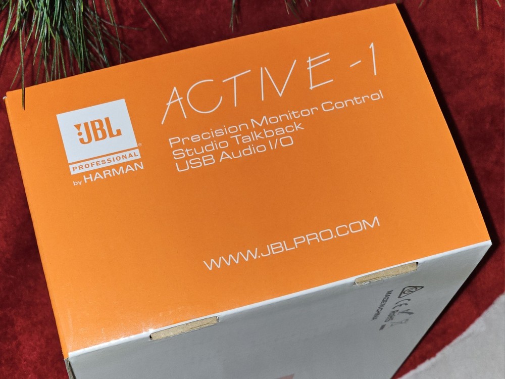 JBL M-Patch Active-1 Precision Studio Monitor Control