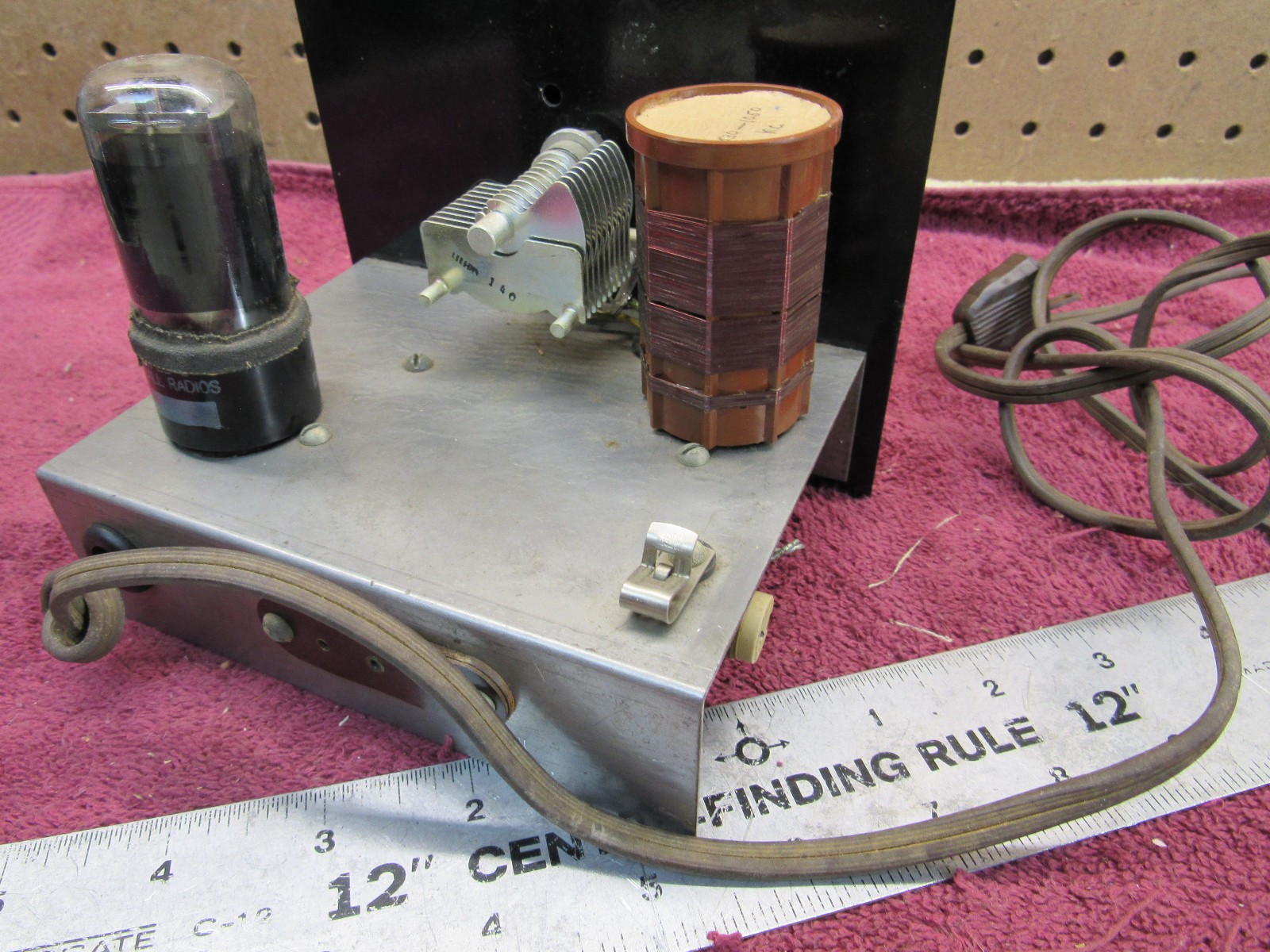 VINTAGE PHILMORE Kit Radio Tuner 530-1050 kc Coil General Radio Dial