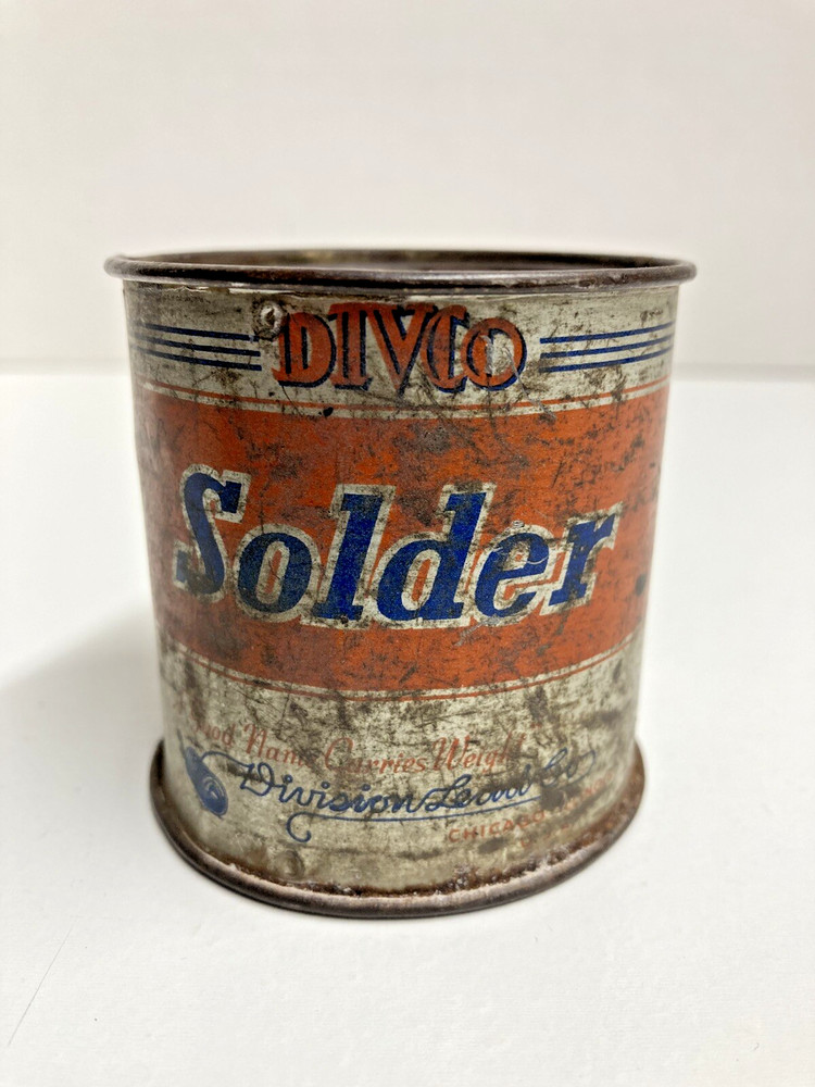 Vintage Divco Solder 8.4 OZ.