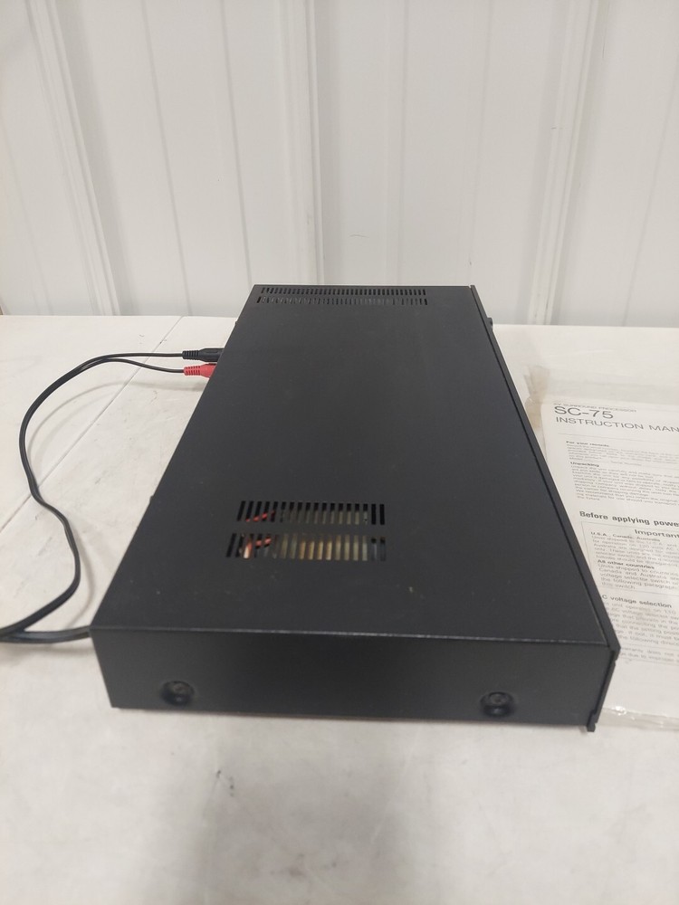Kenwood SC-75 AV Surround Processor Dolby Amplifier *Read Description* #2110