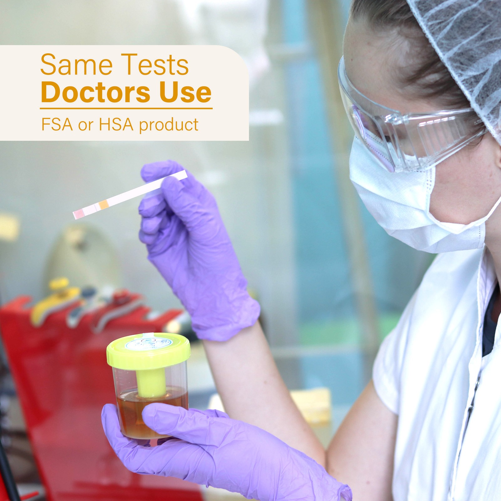 150x UTI Test Strips 3-in-1 Urinary Tract Infection Leukocytes Nitrite PH Test