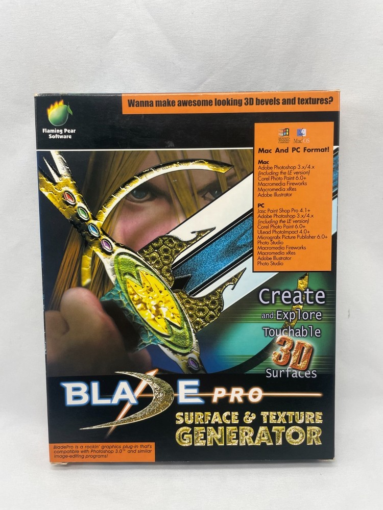 Blade Pro Surface & Texture Generator Flaming Pear Software