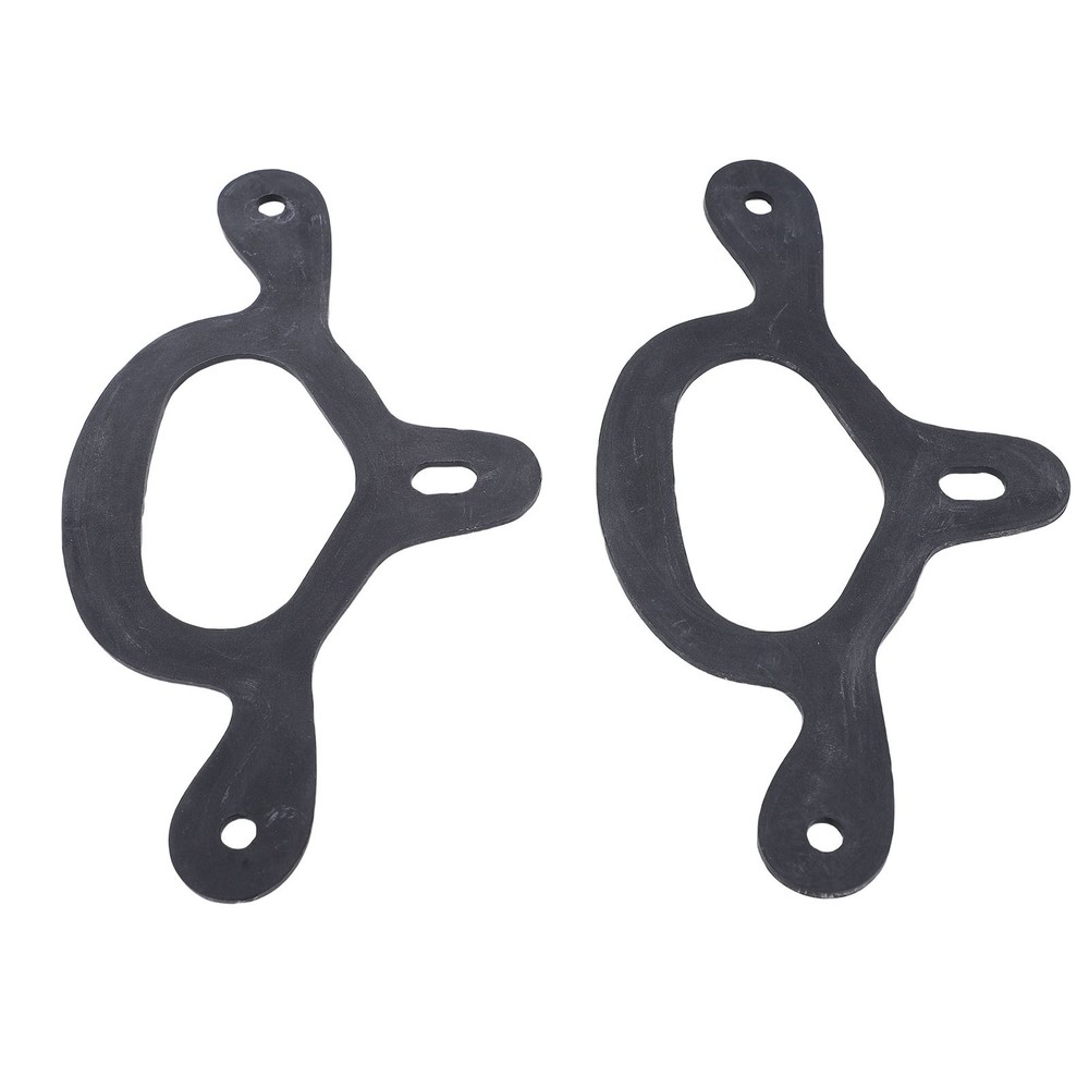 2pcs Rubber Spur Tie Down Straps Great Elasticity For Spurs