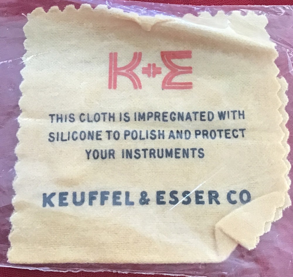 K&E KEUFFEL & ESSER VINTAGE DRAFTING SET W/ Case
