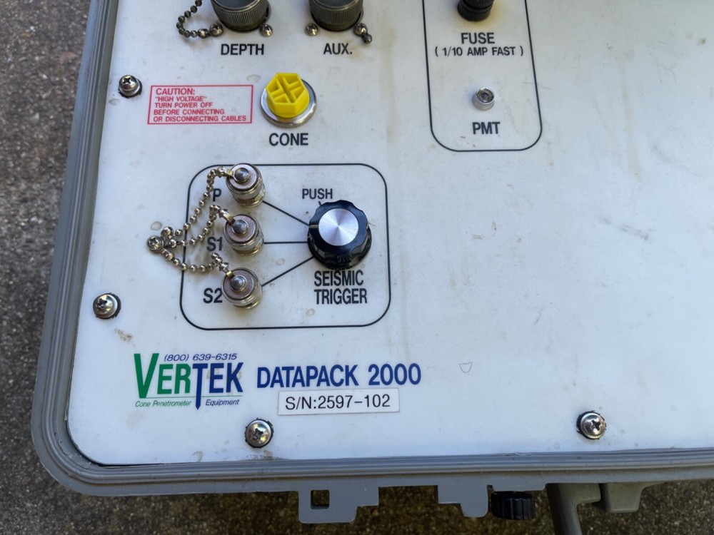 VERTEK Model Datapack 2000-CPT Data Acquisition Unit, Datapack 2000-CPT
